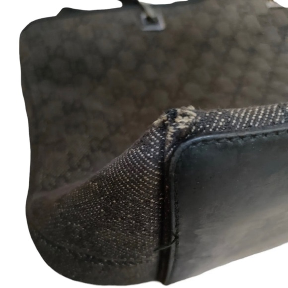 Sold🚩GUCCI • GG Monogram Canvas & Leather Logo Large Shopper Tote RETAIL $2449 - Picture 5 of 10